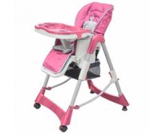 Chaise haute réhausseur bébé Rose Maja+ MJ10062