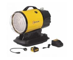 Sovelor - Chauffage Fuel rayonnant Infrarouge avec batterie 17kW - MINISUN DC