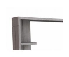 Miroir salle de bain gris L80 LONG ISLAND