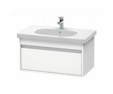 Pack meuble + lavabo Duravit Ketho KT0063 80cm - Blanc mat