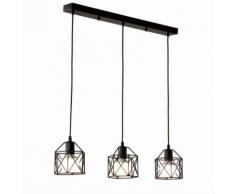 Suspension industrielle Vintage Lampe Lustre Abat-Jour Ajustable DIY Luminaire Salle à Manger Bar