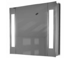 Miroir De Salle De Bain Avec Capteur Et Prise Rasoir Interne K17W - Couleur LED : Blanc