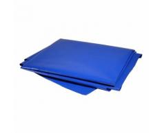 Bâche de jardin 6 x 8 m 680g/m² - bâche serre tunnel bleue 6x8 m en PVC