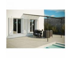 Tonelle murale, carport 3,75 x 3,05 m Ferrato 11,44 m²