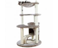 Arbre à chat patricia - 140 cm, argent gris/naturel