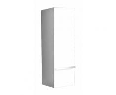 Colonne de salle de bain blanche à suspendre 120 cm POLY