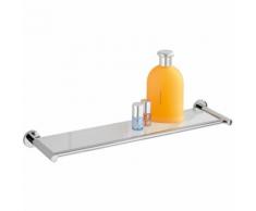 WENKO Power-Loc rayon de rangement mural en verre Elegance