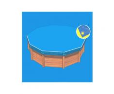 Bâche opaque pour piscine hors sol ovale 6.10m x 3.25m