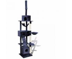 Arbre à chat en bleu foncé 220-240 cm 3 niches