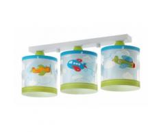 Lampe plafonnier enfant Baby planes - Vert