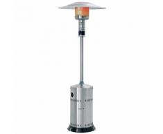 Chauffage d'extérieur au gaz - parasol chauffant en acier inox PATIO