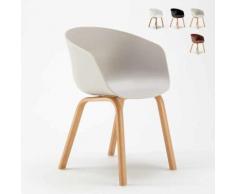 Chaise Design Scandinave DEXER pour Cuisine Bar et Salle à Manger | Gris