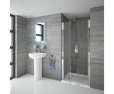 Porte de douche pivotante 100/195cm Portland