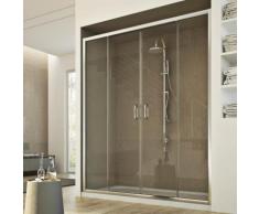 Porte Douche 160 cm 185 transparent modèle Replay 2 Portillons