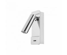 Lampe LED encastrable Lire H17 cm - Chrome - Chrome