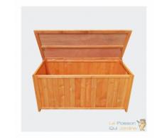 Coffre De Rangement En Bois D'Épicéa Pour Jardin. Longueur De 127 cm
