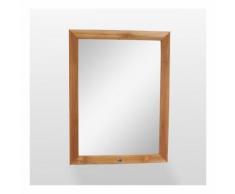 Miroir de salle de bain - Teck - 120x90 cm - Alto
