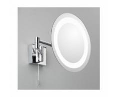 Miroir grossissant salle de bain Genova - IP44 - Chrome