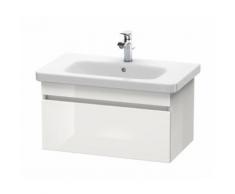Pack meuble + lavabo Duravit DuraStyle 80cm - Blanc brillant