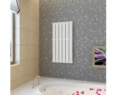Porte-serviette 465mm + Radiateur panneau blanc 465 mm x 900 mm Maja+ MJ270029