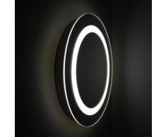 Miroir Rond lumineux de salle de bain - Rétro-éclairage LED - 50 cm - Fashion