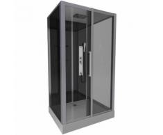 Cabine de douche DARK COSMOS rectangle 90x115x215cm