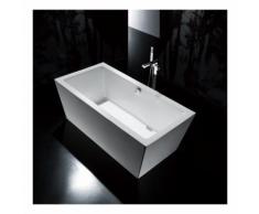 Baignoire ilot Rectangulaire - Acrylique Blanc - 170x80 cm - Copenhague