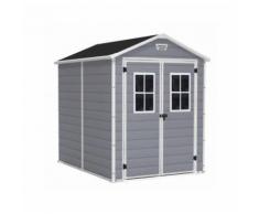 Abri de jardin Résine Premium 86 Gris - 4,4 m²