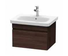 Pack meuble + lavabo Duravit DuraStyle 65cm - Châtaignier foncé