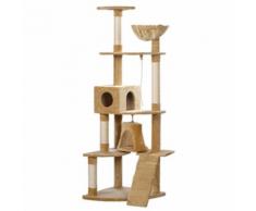 Arbre à chat 190 cm Beige Maja+ MJ170129