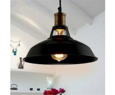 Lustre Suspension Industrielle Vintage E27 Lampe Plafonniers Retro Abat-jour pour Cuisine Salle ?