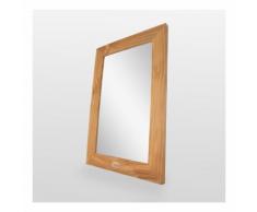 Miroir de salle de bain - Teck 60x40 cm - Classic