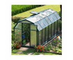Serre de jardin en polycarbonate Rion Eco Grow 9,16 m², Ancrage au sol Non - longueur : 4m49