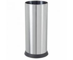 porte-parapluie kispo 28 litres acier inox brossé,