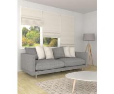 Store bateau occultant sur mesure - blanc-lin