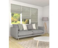 Store bateau voilage sur mesure - taupe