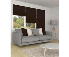 Store bateau tamisant sur mesure - chocolat