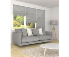 Store bateau voilage sur mesure - gris