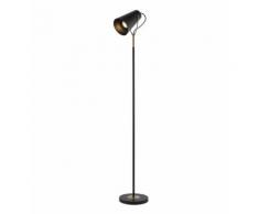 Liseuse DARA métal noir 40W H120 x Ø23 cm Noir Go4light