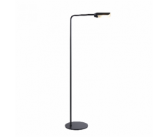 Liseuse LED VITUS métal noir 4W H110 cm Noir Go4light