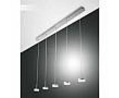 fabas luce Suspension Fabas Luce Dunk LED Aluminium, 5 lumières - Moderne - Intérieur - Dunk - Délai de livraison moyen: 10 à 14 jours ouvrés. Port gratuit France métropolitaine et Belgique dès 100 ?.