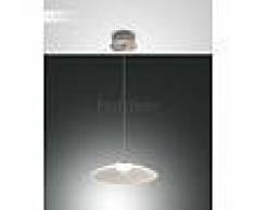 fabas luce Suspension Fabas Luce Scrub LED Nickel mat, Aluminium, 1 lumière - Moderne - Intérieur - Scrub - Délai de livraison moyen: 10 à 14 jours ouvrés. Port gratuit France métropolitaine et Belgique dès 100 ?.