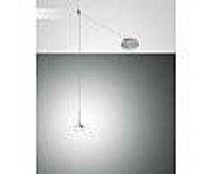 fabas luce Suspension Fabas Luce Isabella LED Nickel mat, Chrome, 1 lumière - Moderne - Intérieur - Isabella - Délai de livraison moyen: 10 à 14 jours ouvrés. Port gratuit France métropolitaine et Belgique dès 100 ?.
