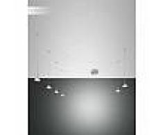fabas luce Suspension Fabas Luce Isabella LED Nickel mat, Chrome, 6 lumières - Moderne - Intérieur - Isabella - Délai de livraison moyen: 10 à 14 jours ouvrés. Port gratuit France métropolitaine et Belgique dès 100 ?.
