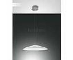 fabas luce Suspension Fabas Luce Vale LED Nickel mat, Aluminium, 1 lumière - Moderne - Intérieur - Vale - Délai de livraison moyen: 10 à 14 jours ouvrés. Port gratuit France métropolitaine et Belgique dès 100 ?.