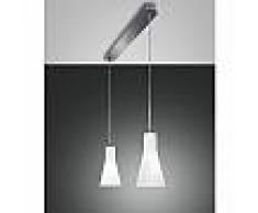 fabas luce Suspension Fabas Luce DIANA Chrome, 2 lumières - Moderne - Intérieur - DIANA - Délai de livraison moyen: 10 à 14 jours ouvrés. Port gratuit France métropolitaine et Belgique dès 100 ?.