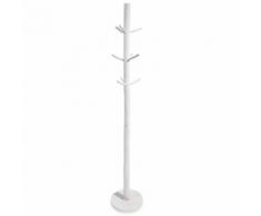 Porte-manteau tronc d'arbre en chêne blanc