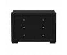 Commode chambre à coucher design EVA - Couleurs - Noir