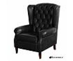 Fauteuil Oreilles WINSTON - Noir