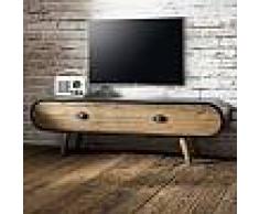 Meuble TV acier bois design industriel - CALIFORNIA TV